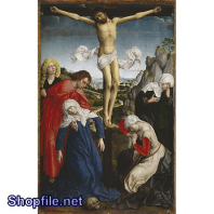 Tranh sơn dầu nước ngoài chúa jesus và thập giá